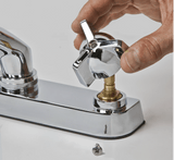 Faucet Handles, Chrome Finish