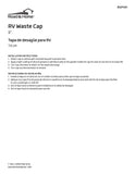 RV Waste Cap