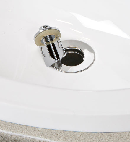 Drain Stopper, Chrome Finish